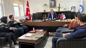 Dekan Prof. Dr. Veysel Çakmak, Gazetecilik Bölümü Akademik Kadrosu ile Bir Araya Geldi